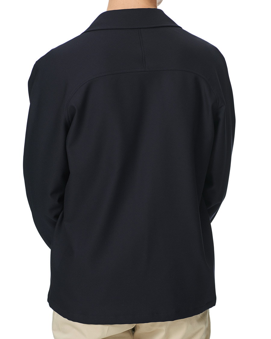Herre | Jakker | Z Zegna | Padded Techmerino Shirt Jacket Navy