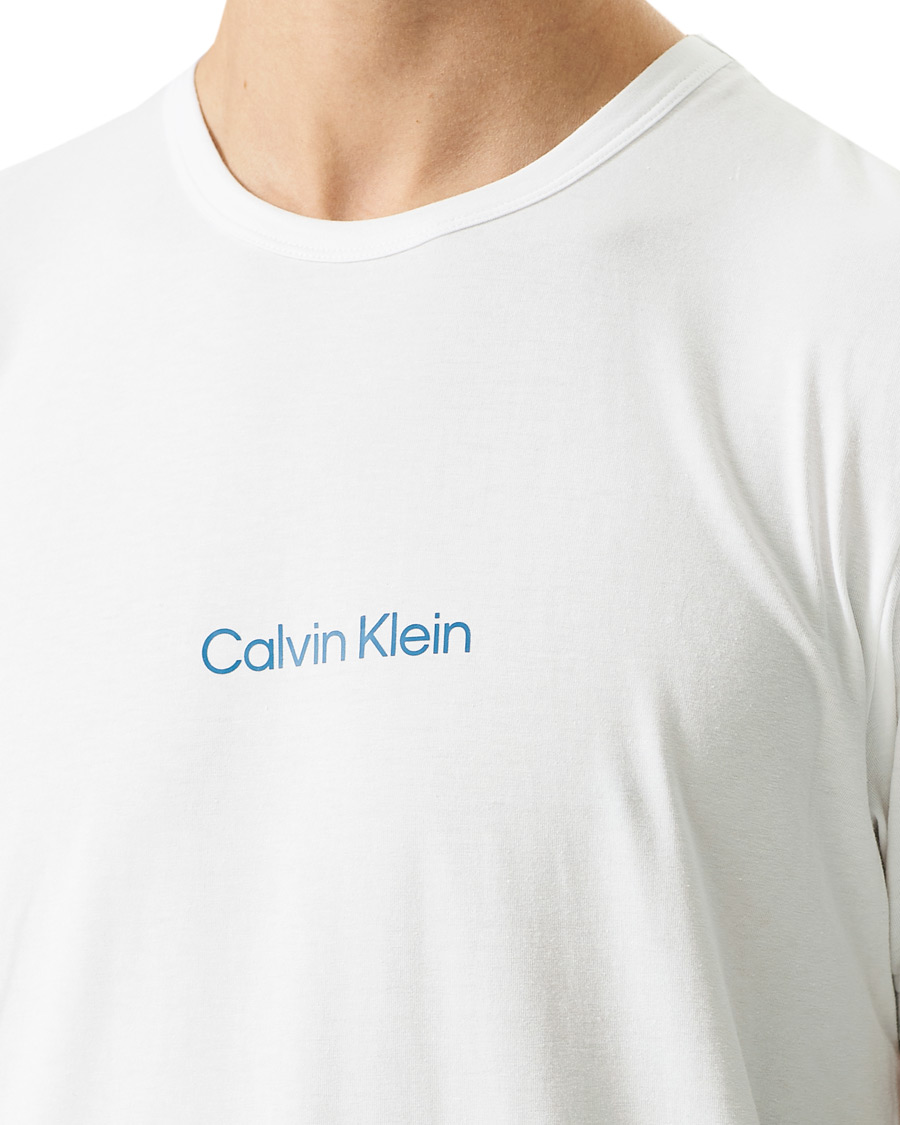 Herre | Pyjamaser og badekåper | Calvin Klein | Short Pyjama Set White/Navy