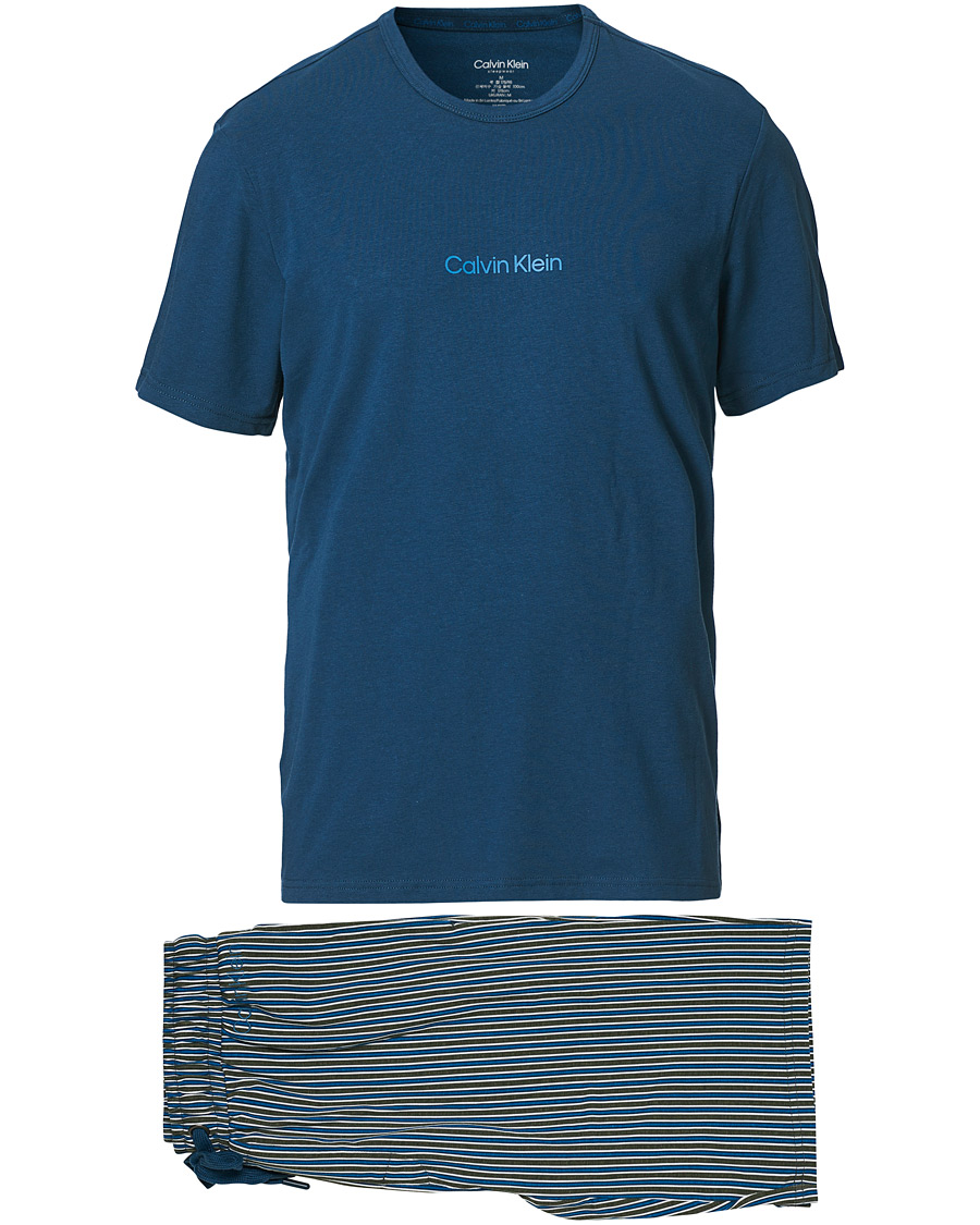 Herre | Pyjamaser og badekåper | Calvin Klein | Short Pyjama Set Navy