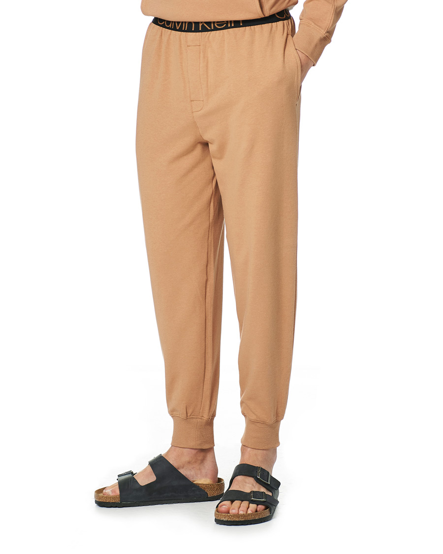 Herre | Bukser | Calvin Klein | Jersey Jogger Sandalwood