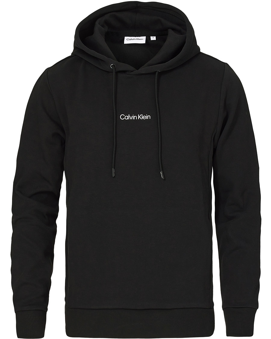 Herre | Gensere | Calvin Klein | Small Chest Logo Hoodie Black