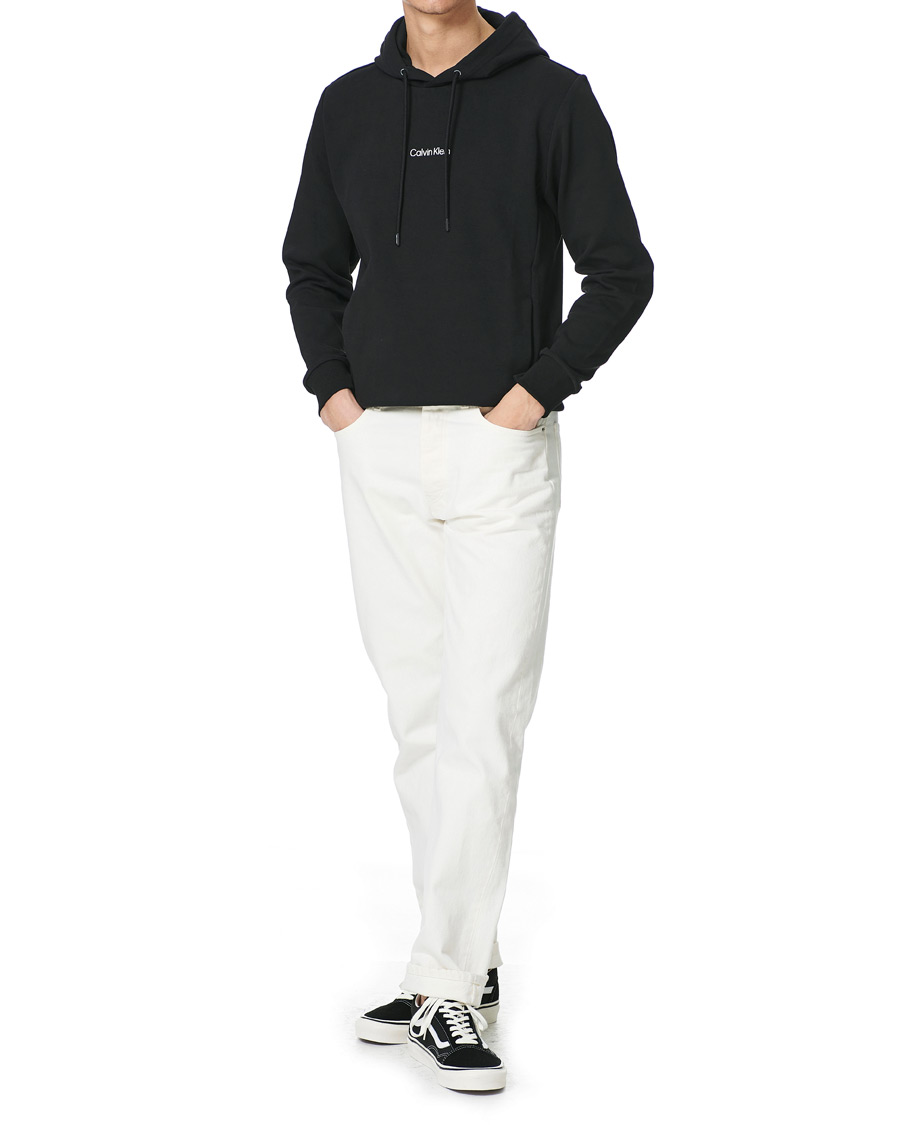 Herre | Gensere | Calvin Klein | Small Chest Logo Hoodie Black