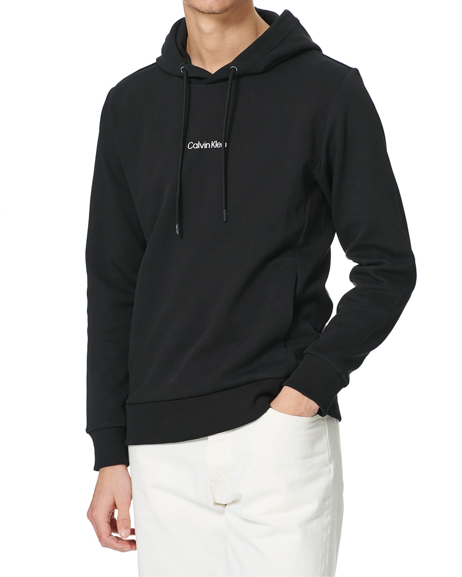 Herre | Gensere | Calvin Klein | Small Chest Logo Hoodie Black