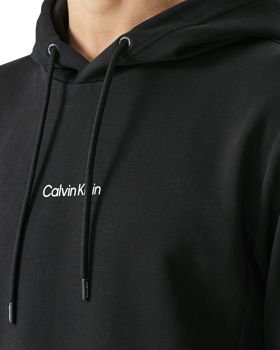 Herre | Gensere | Calvin Klein | Small Chest Logo Hoodie Black