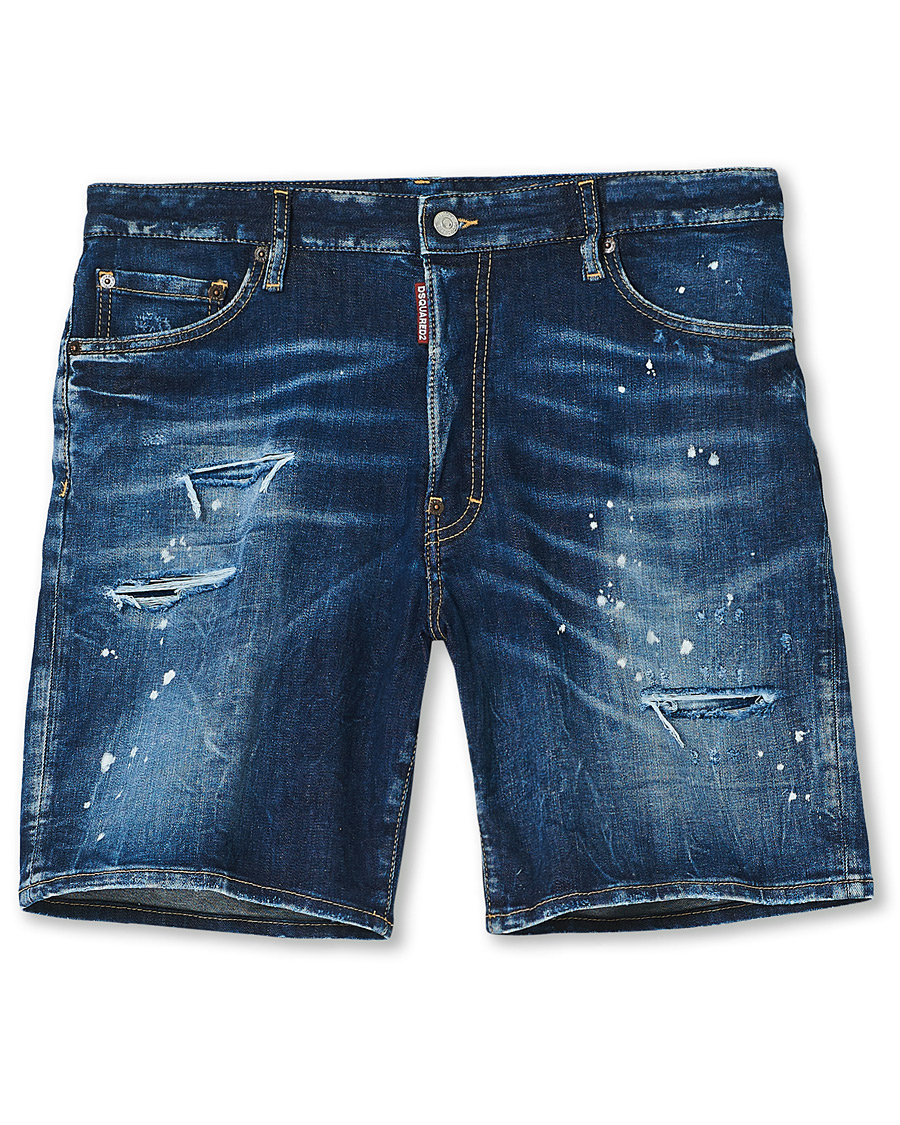 Herre | Shorts | Dsquared2 | Marine Denim Shorts Medium Blue Wash