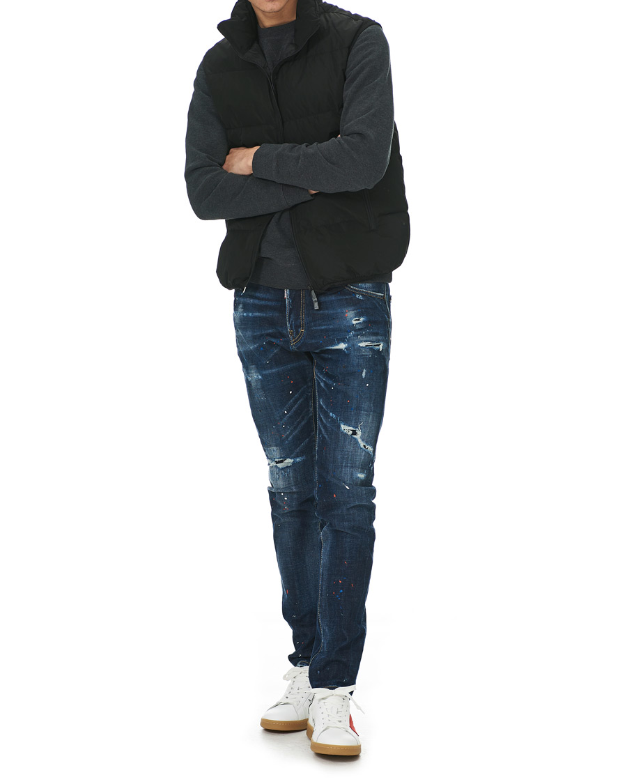 Herre | Jakker | Dsquared2 | Padded Down Gilet Black