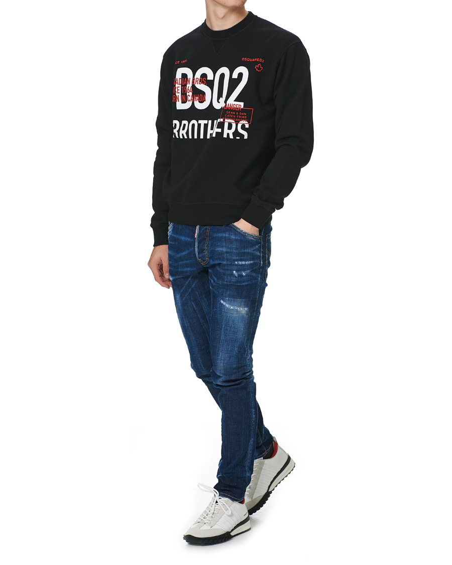 Herre | Gensere | Dsquared2 | Brothers Sweatshirt Black