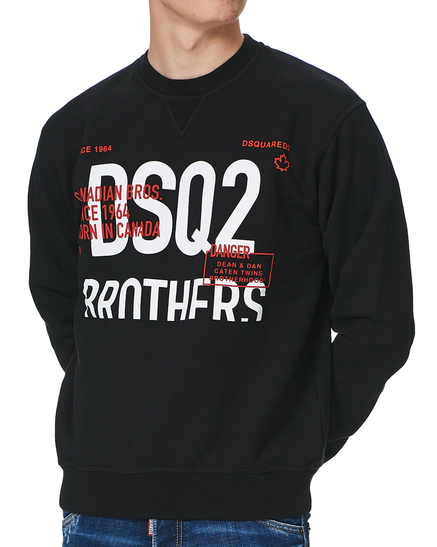 Herre | Gensere | Dsquared2 | Brothers Sweatshirt Black
