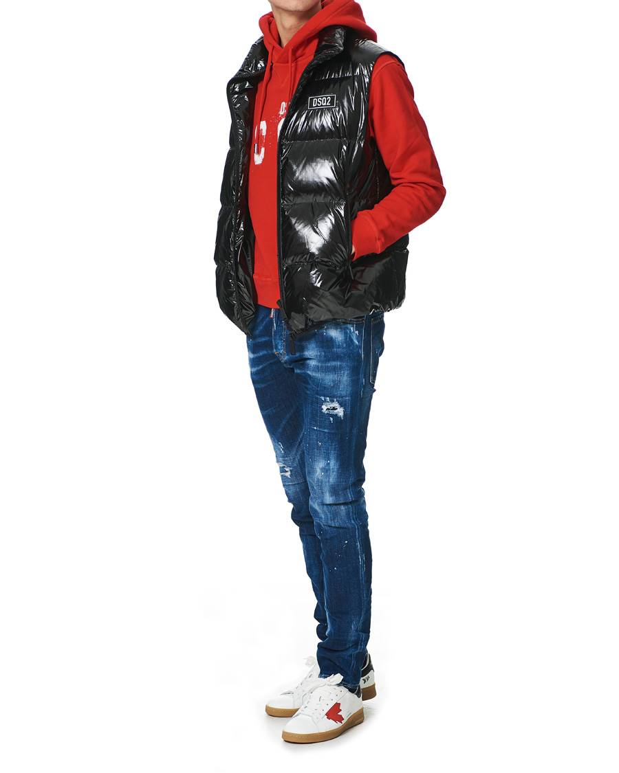 Herre | Gensere | Dsquared2 | Icon Logo Hoodie Red