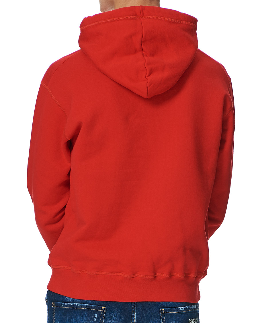 Herre | Gensere | Dsquared2 | Icon Logo Hoodie Red