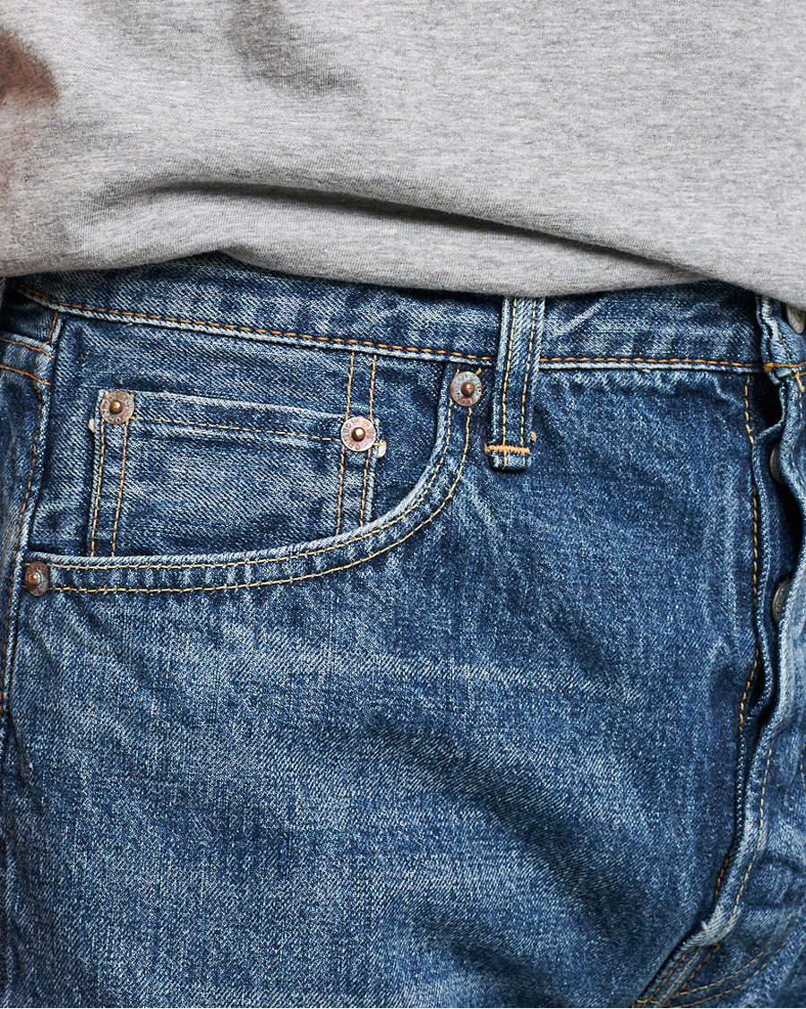 Herre | Jeans | orSlow | Straight Fit 105 Selvedge Jeans 2 Year Wash