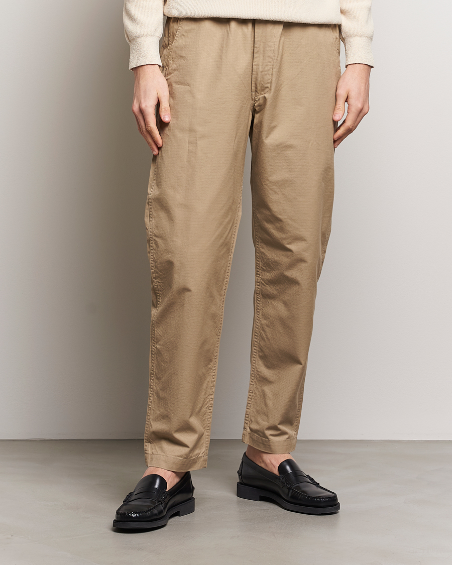 Herre | Avdelinger | orSlow | New Yorker Pants Beige