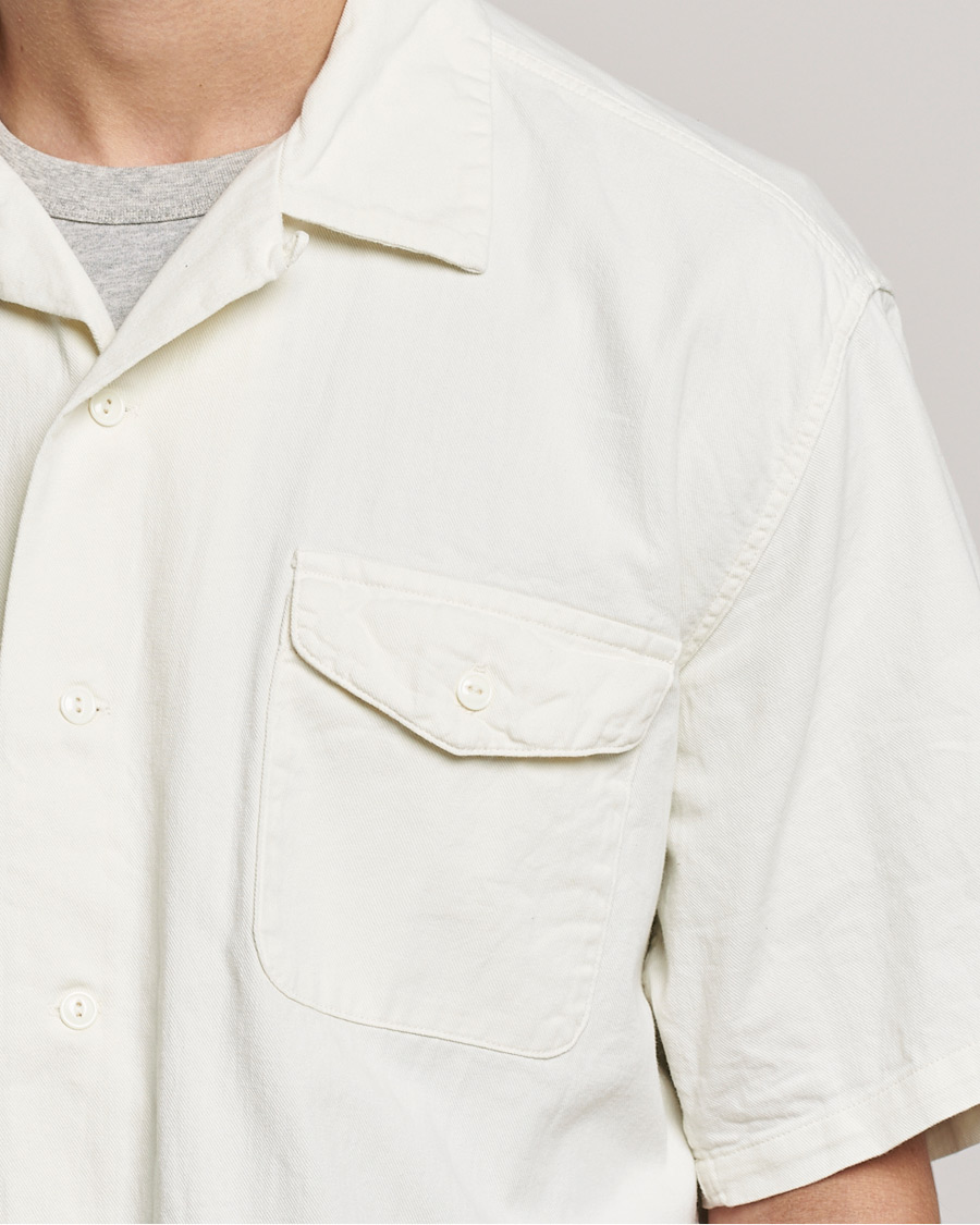 Herre | Skjorter | orSlow | US Navy Officer Shirt Ecru
