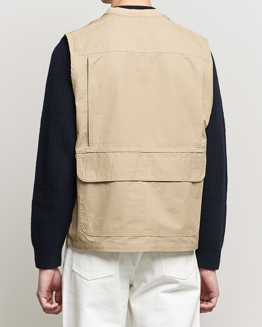 Herre | Jakker | orSlow | Utility Vest Beige