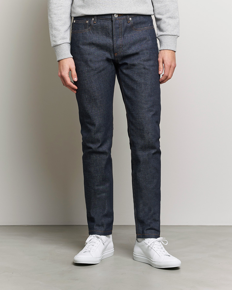 Herre | Avdelinger | A.P.C. | Petit New Standard Jeans Dark Indigo