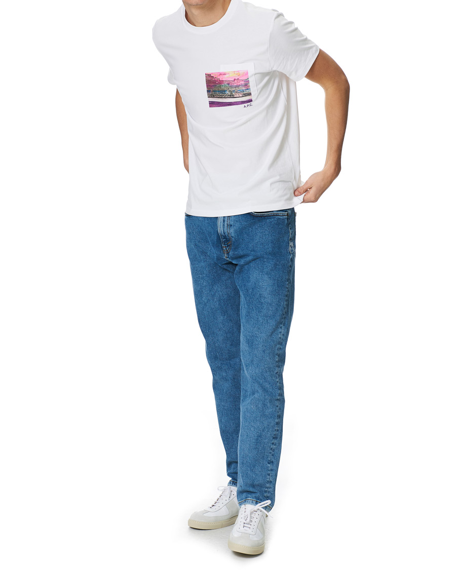 Herre | T-Shirts | A.P.C. | Elias Short Sleeve Tee White