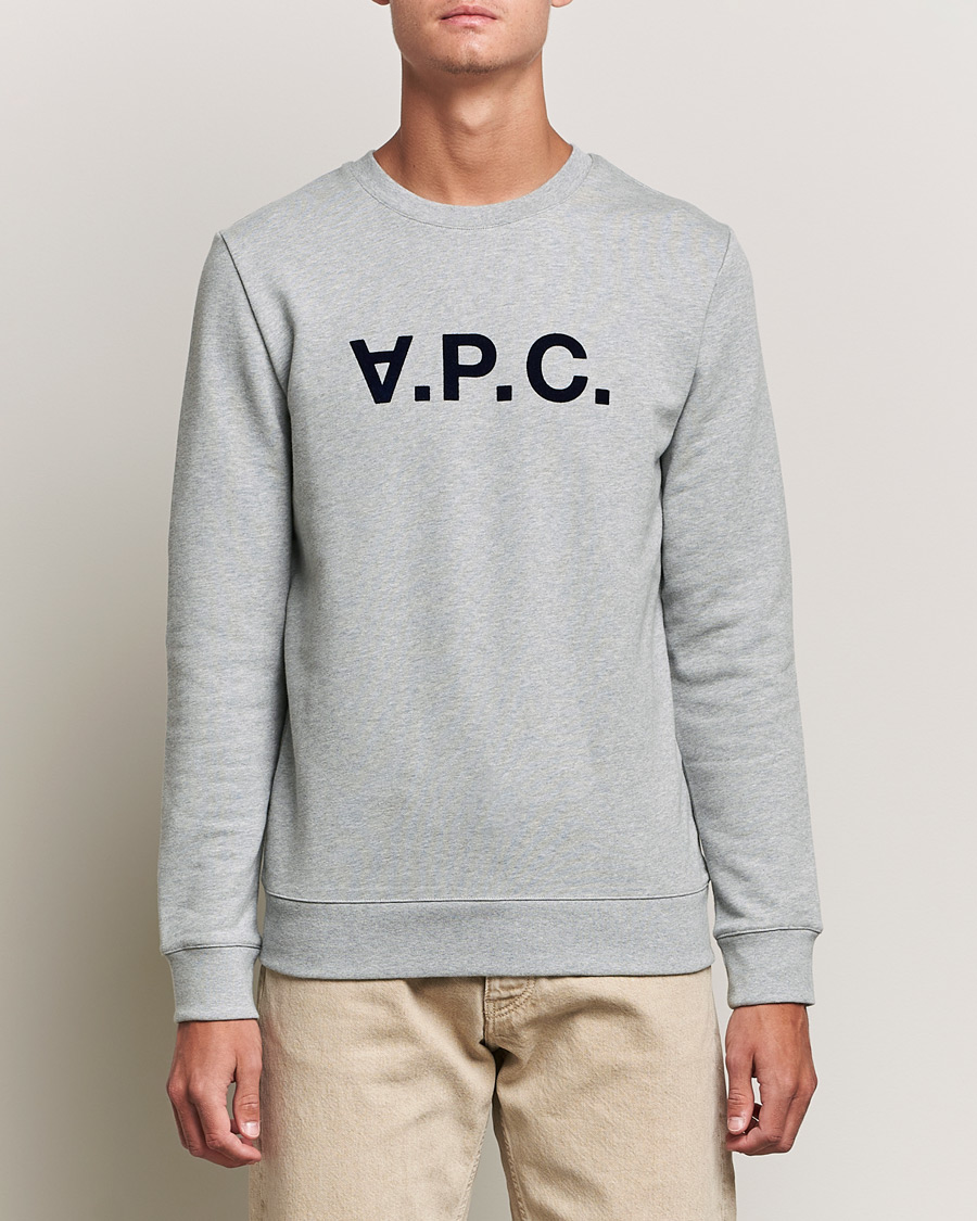 Herre | Sweatshirts | A.P.C. | VPC Sweatshirt Heather Grey