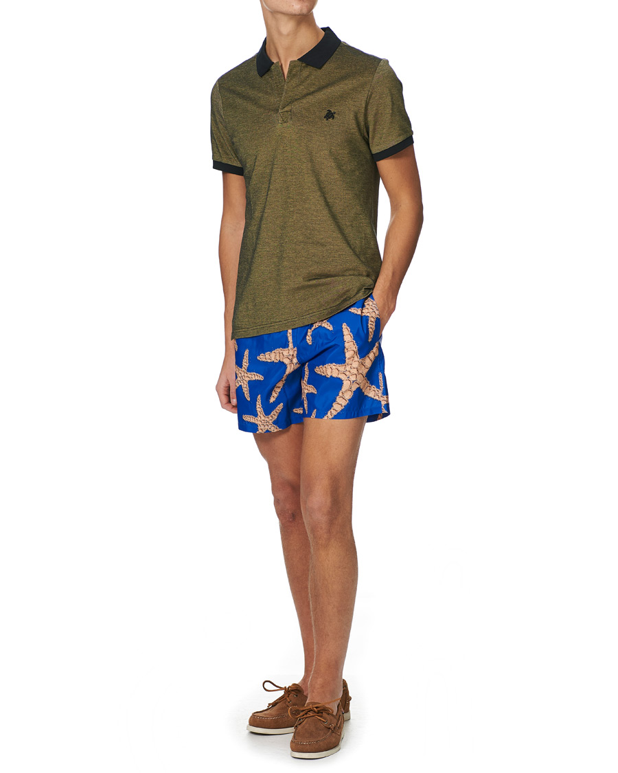 Herre | Badeshorts | Vilebrequin | Mahina Swim Shorts Bleu de Mer