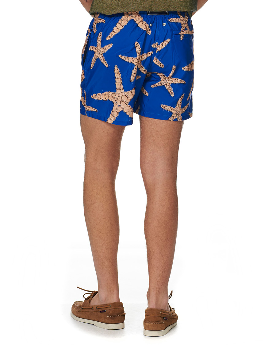 Herre | Badeshorts | Vilebrequin | Mahina Swim Shorts Bleu de Mer