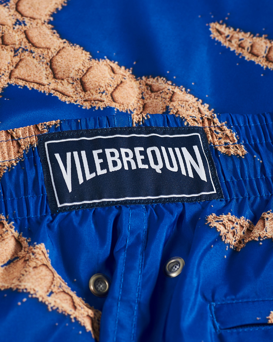 Herre | Badeshorts | Vilebrequin | Mahina Swim Shorts Bleu de Mer