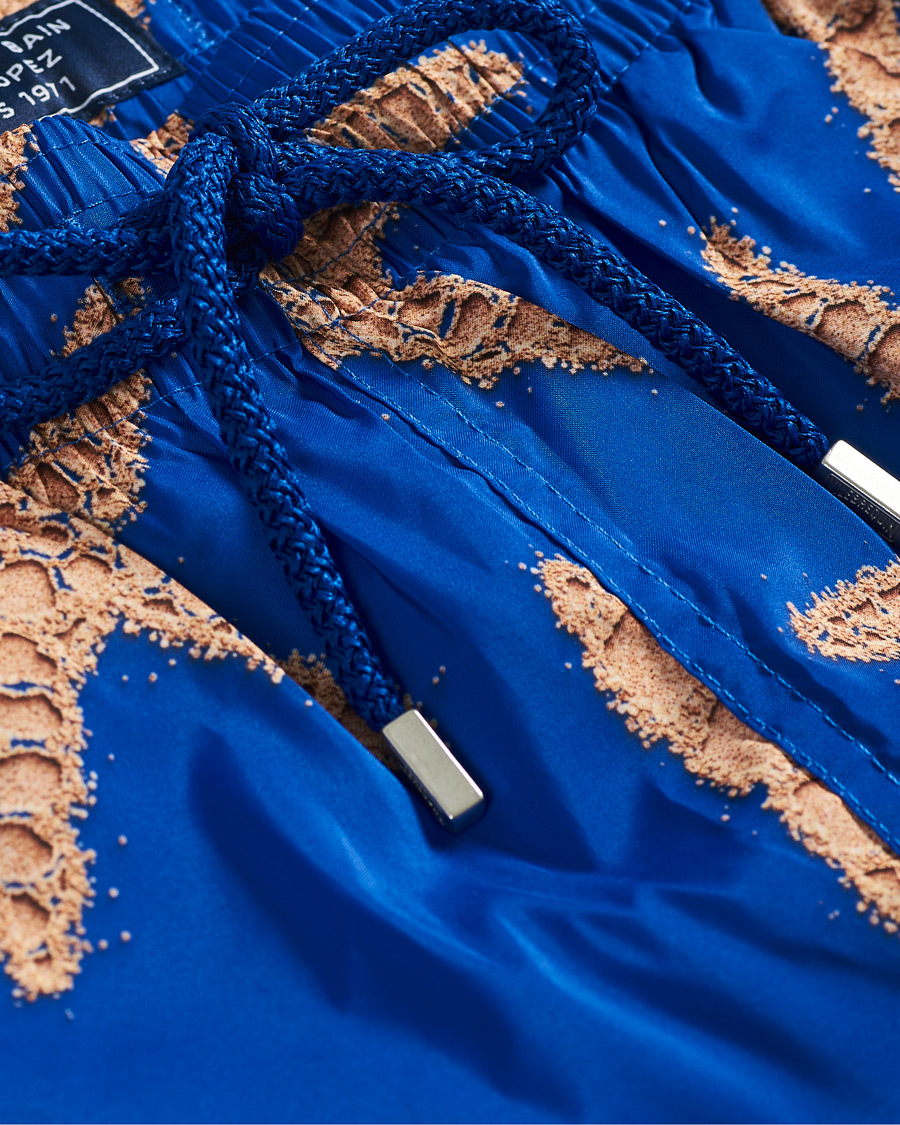 Herre | Badeshorts | Vilebrequin | Mahina Swim Shorts Bleu de Mer