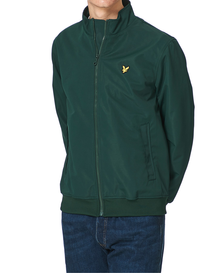Herre | Jakker | Lyle & Scott | Mesh Backed Funnel Neck Jacket Dark Green