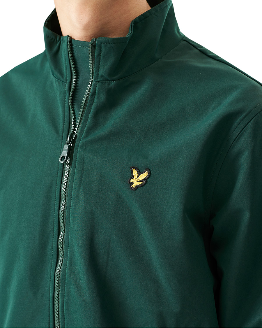 Herre | Jakker | Lyle & Scott | Mesh Backed Funnel Neck Jacket Dark Green
