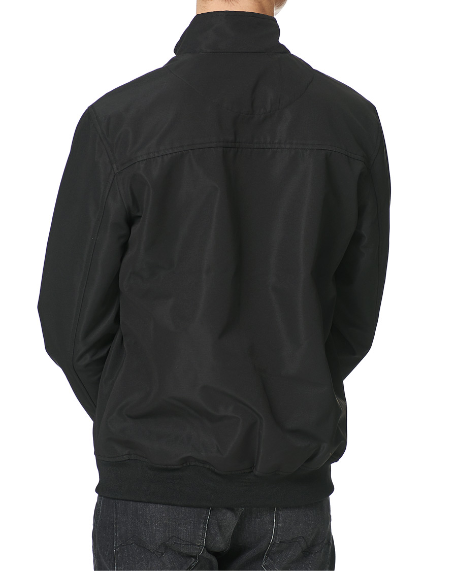 Herre | Jakker | Lyle & Scott | Mesh Backed Funnel Neck Jacket Jet Black