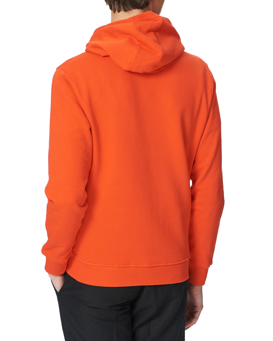 Herre | Gensere | Lyle & Scott | Pullover Organic Cotton Hoodie Red Flyer