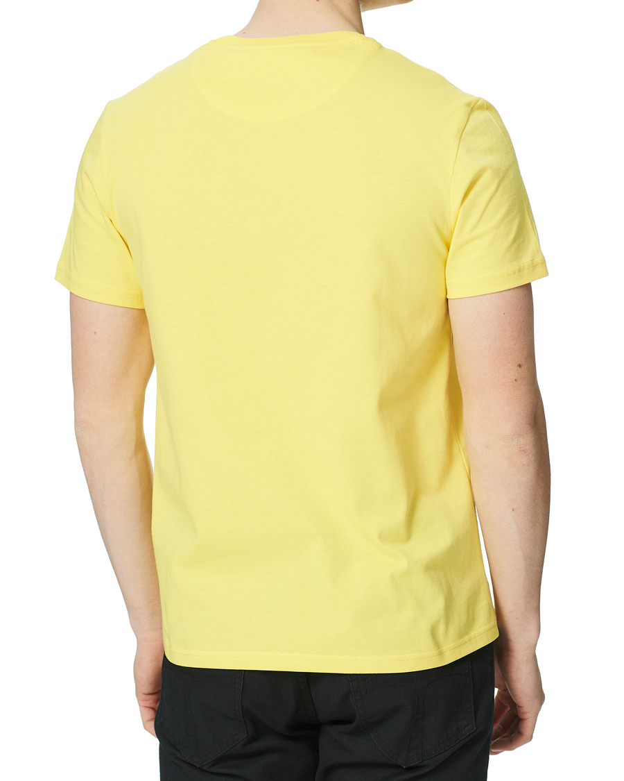 Herre | T-Shirts | Lyle & Scott | Crew Neck Organic Cotton Tee Yellow