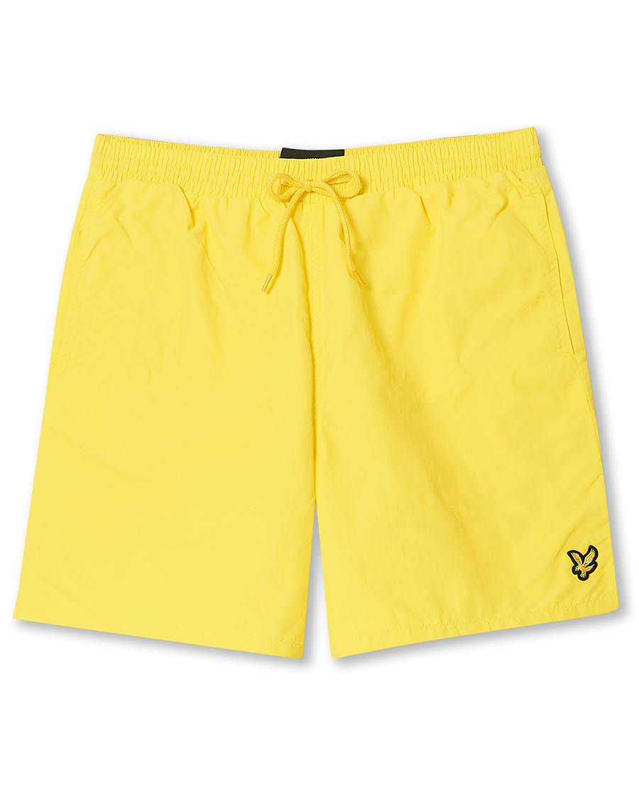 Herre | Badeshorts | Lyle & Scott | Plain Swim Shorts Sunshine Yellow