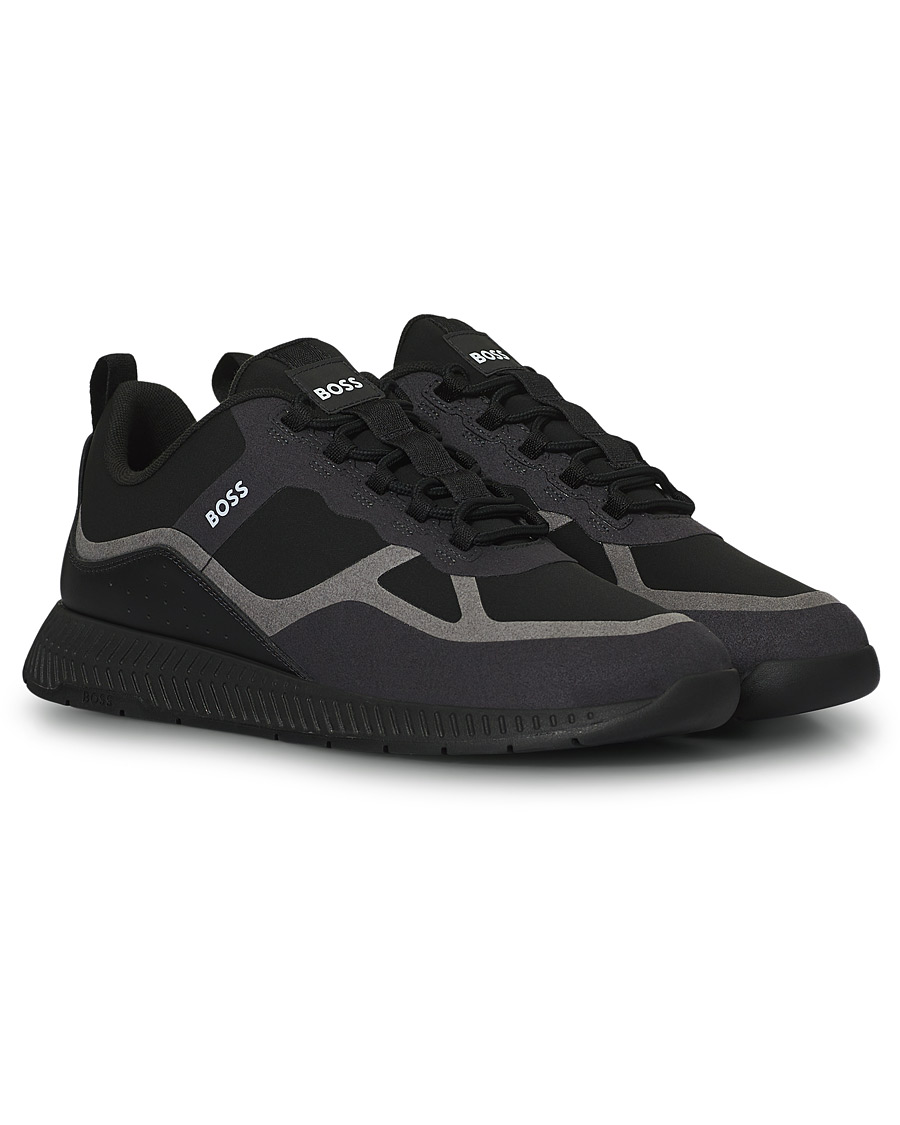 Herre | BOSS Titanium Running Lymx Sneaker Black | BOSS BLACK | BOSS Titanium Running Lymx Sneaker Black