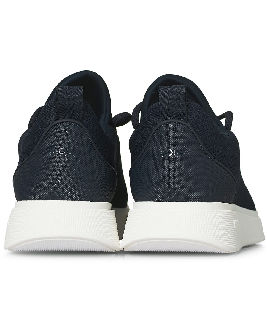 Herre | BOSS Bulton Running Mesh Sneaker Navy | BOSS BLACK | BOSS Bulton Running Mesh Sneaker Navy