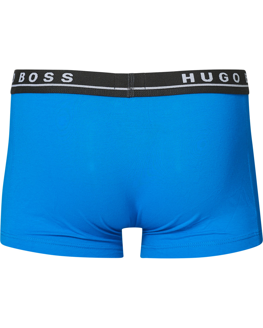 Herre | Undertøy | BOSS BLACK | BOSS 3-Pack Trunk Boxer Shorts Grey/Navy/Blue