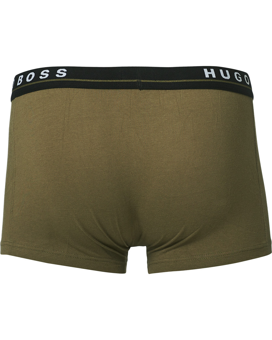 Herre | Undertøy | BOSS BLACK | BOSS 3-Pack Trunk Boxer Shorts Black/Orange/Green