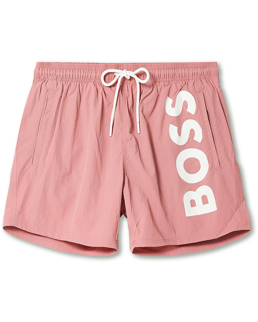 Herre | Badeshorts | BOSS BLACK | BOSS Octopus Logo Swimtrunks Open Pink