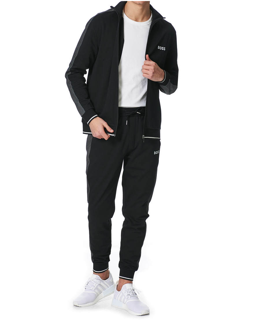 Herre | Gensere | BOSS BLACK | BOSS Tracksuit Jacket Black