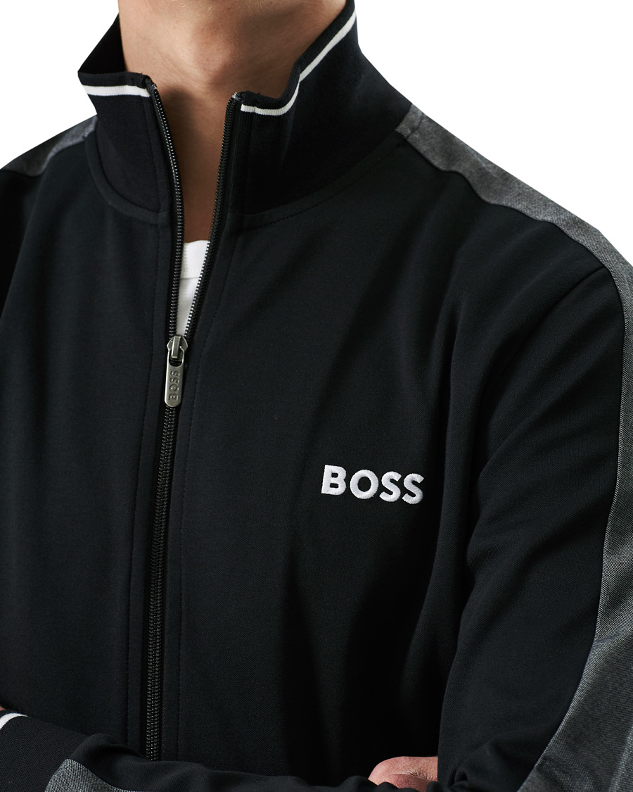 Herre | Gensere | BOSS BLACK | BOSS Tracksuit Jacket Black