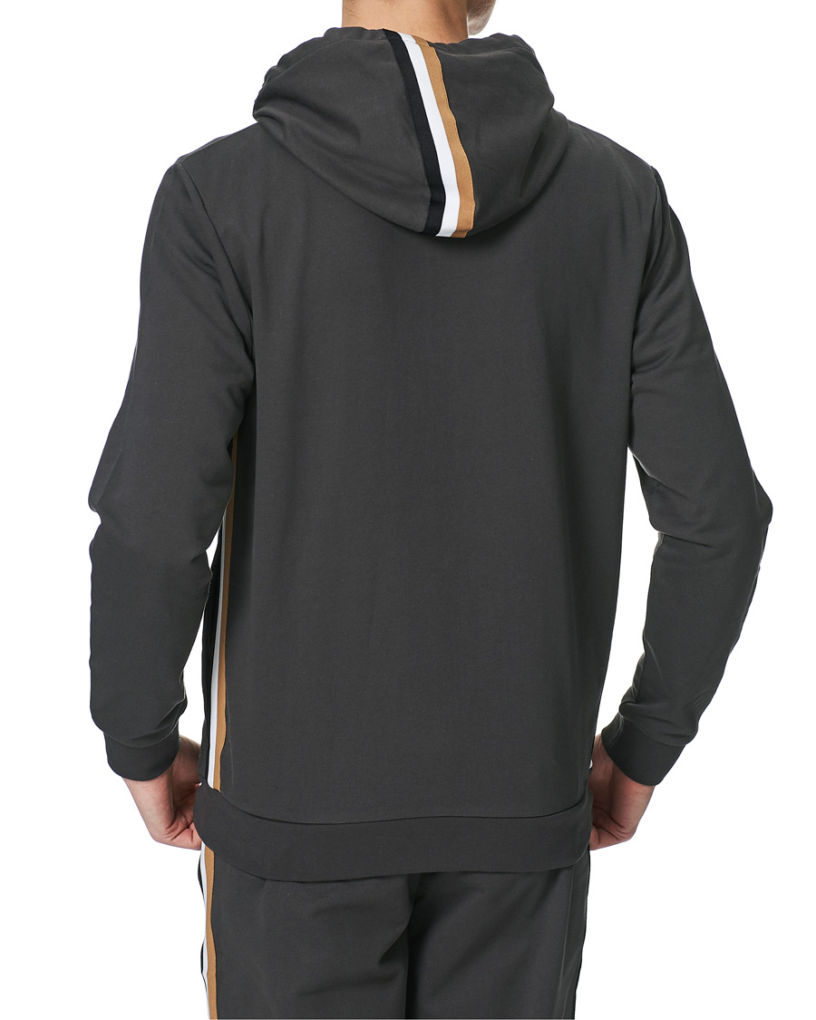 Herre | Gensere | BOSS BLACK | BOSS Heritage Tracksuit Full-Zip Hoodie Dark Grey