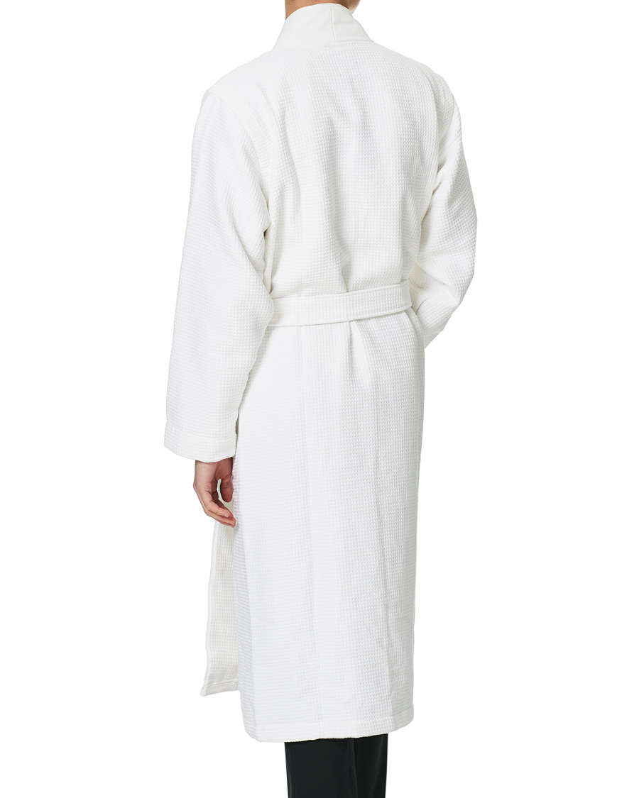 Herre | Pyjamaser og badekåper | BOSS BLACK | BOSS Waffle Kimono White