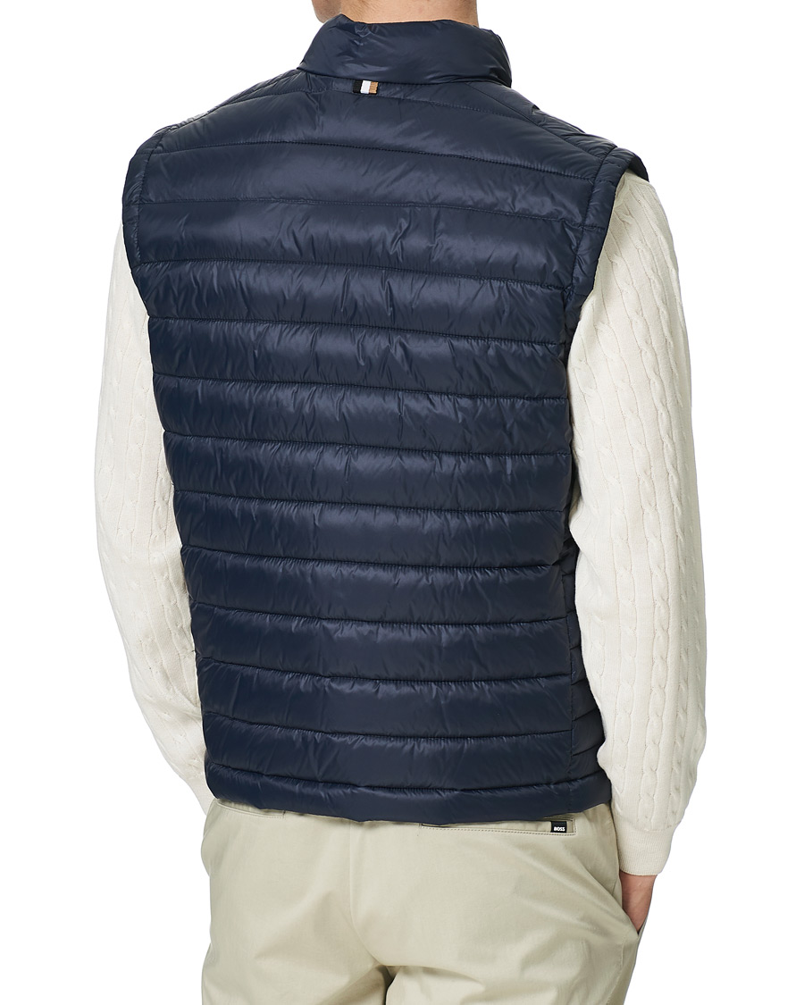 Herre | Vester | BOSS BLACK | Calano Down Vest Dark Blue