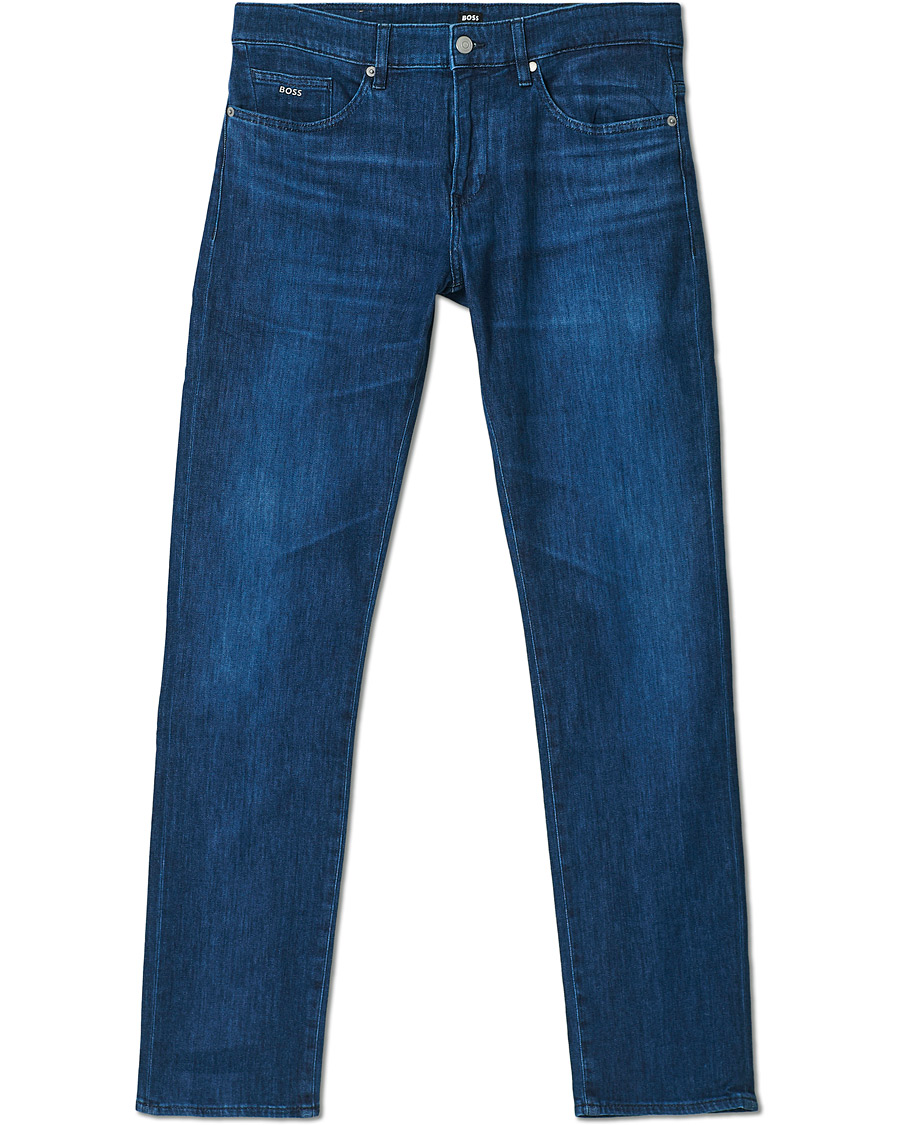 Herre |  | BOSS | Delaware3 Slim Fit Stretch Jeans Medium Blue