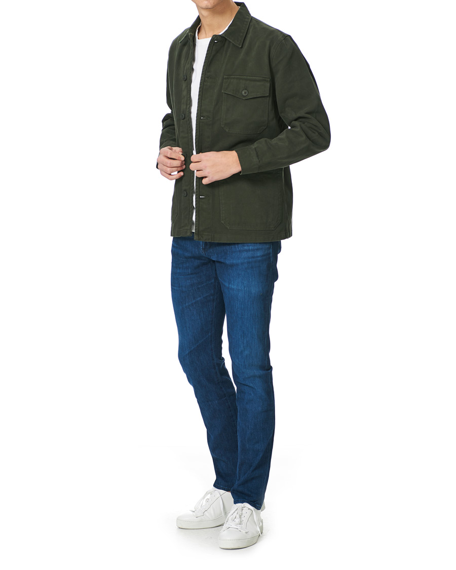 Herre | Jeans | BOSS BLACK | BOSS Delaware3 Slim Fit Stretch Jeans Medium Blue