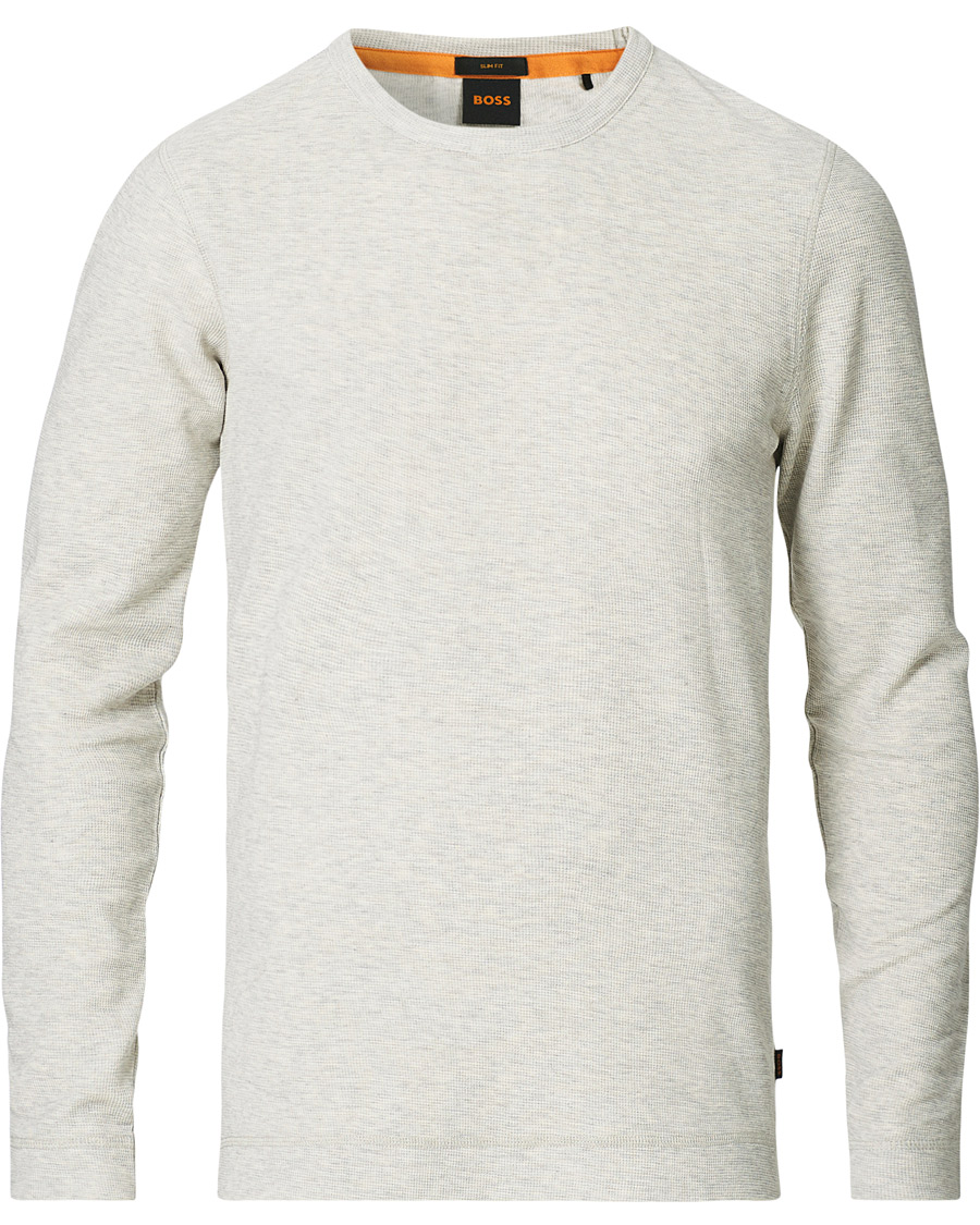 Herre |  | BOSS Casual | Tempest Sweater Natural