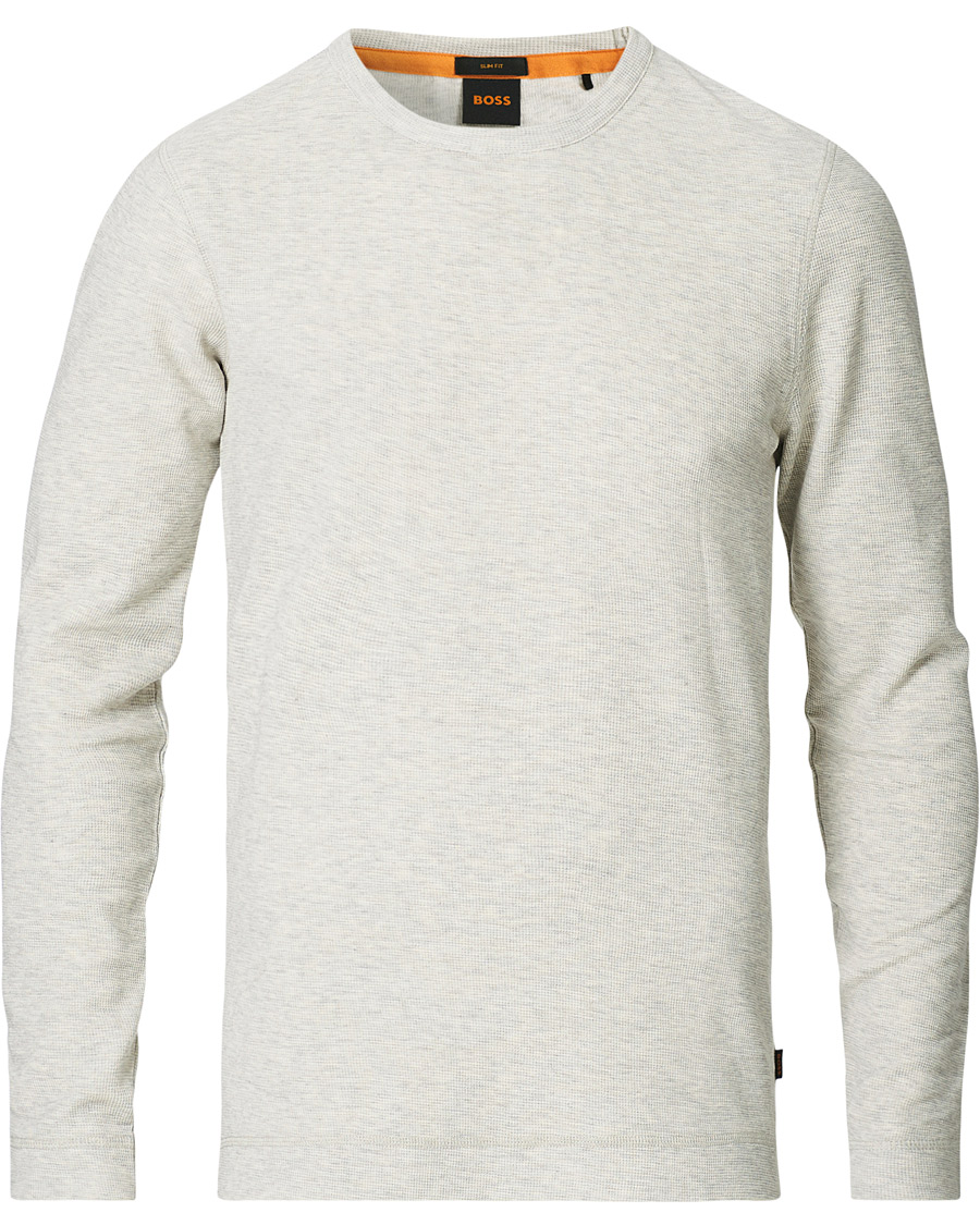 Herre | Gensere | BOSS ORANGE | Tempest Sweater Natural
