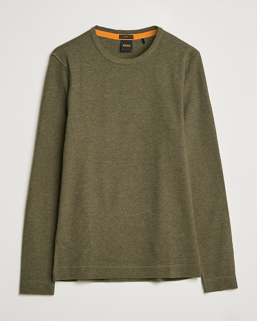 Herre | Gensere | BOSS ORANGE | Tempest Sweater Dark Green