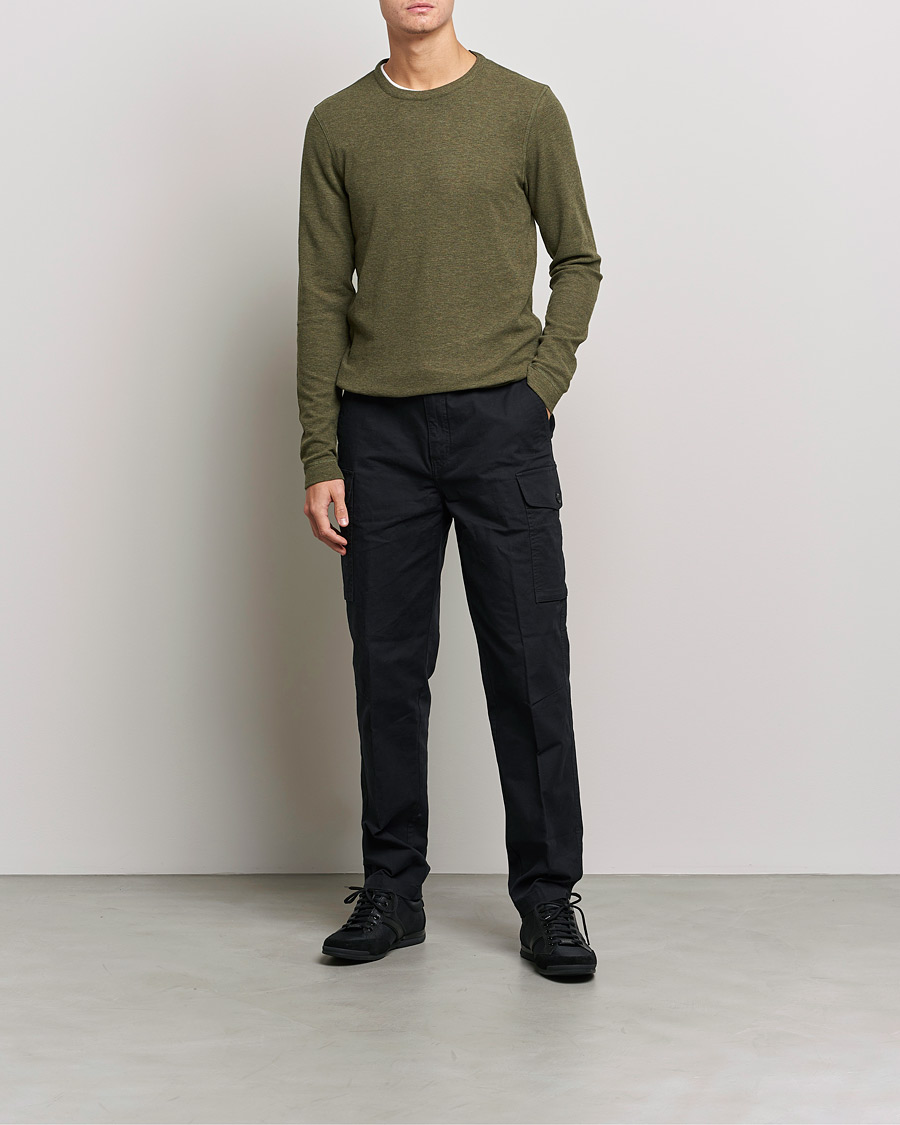 Herre | Gensere | BOSS ORANGE | Tempest Sweater Dark Green