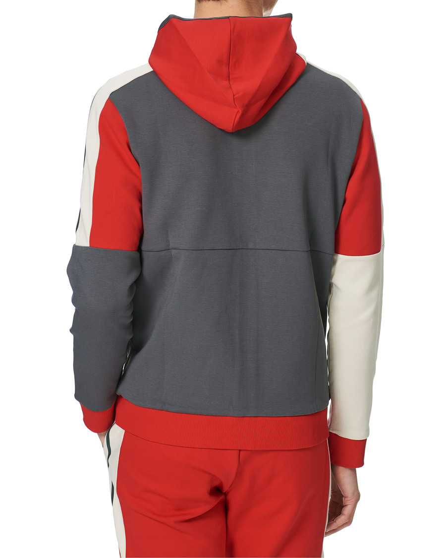 Herre | Gensere | BOSS GREEN | BOSS Athleisure Saggy Full Zip Hoodie Dark Grey