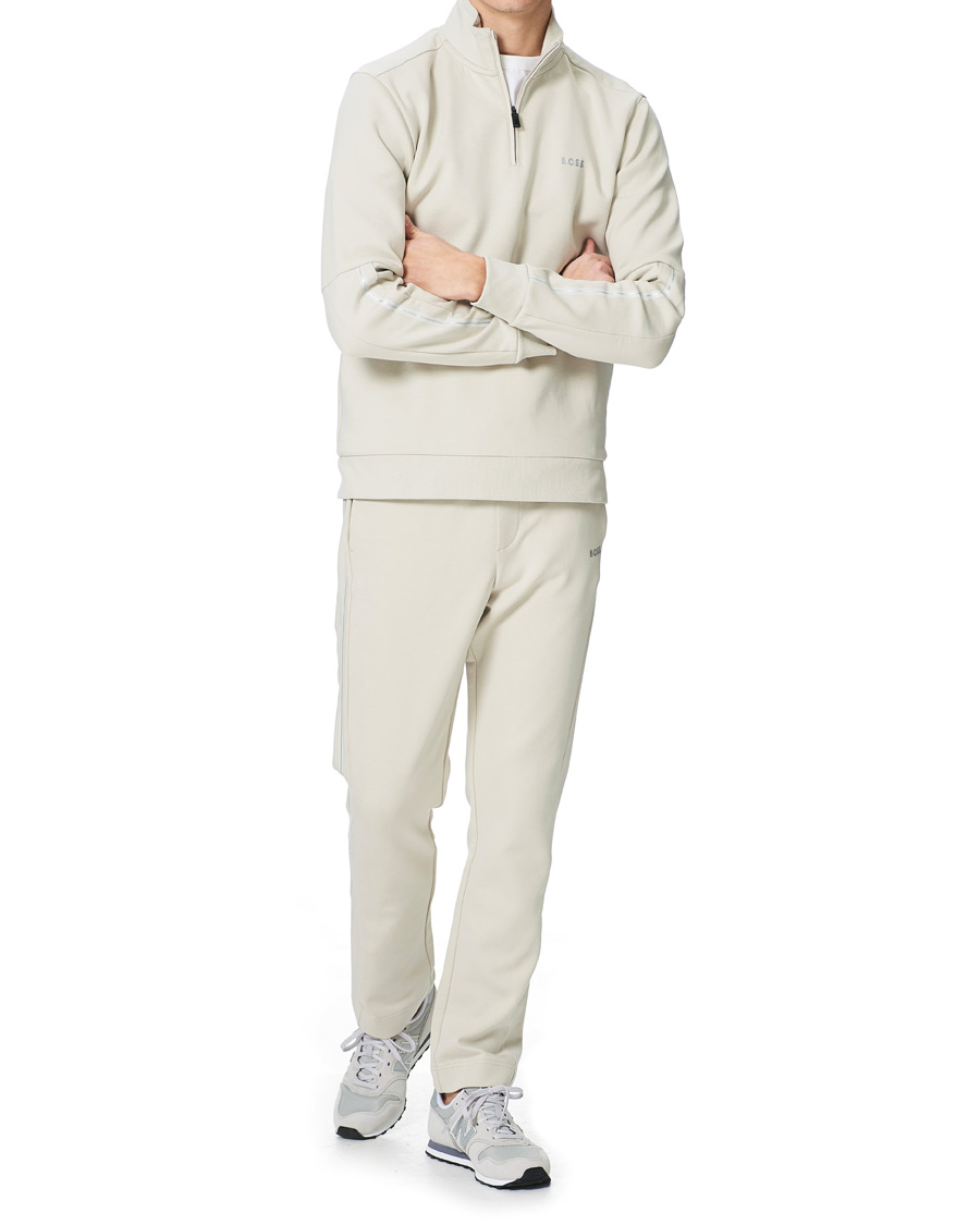 Herre | Bukser | BOSS GREEN | BOSS Athleisure Hadim Sweatpants Light Beige