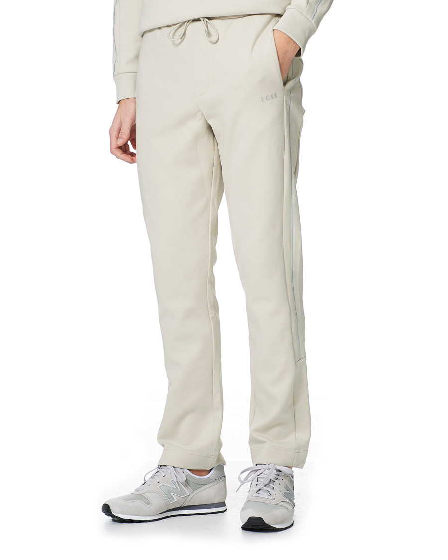 Herre | Bukser | BOSS GREEN | BOSS Athleisure Hadim Sweatpants Light Beige